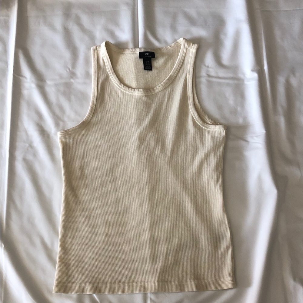H&M Men’s Soft Cream Tank Top
